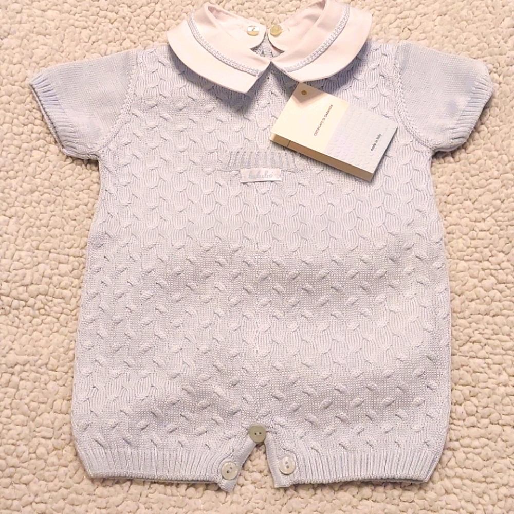 Bebebo knitted baby boy outfit
